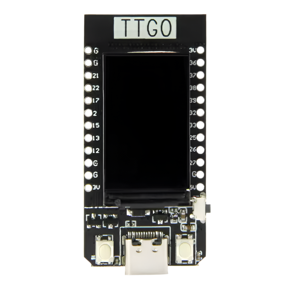 ESP32 TTGO T-Display – Écran Couleur 1.14” | WiFi & Bluetooth